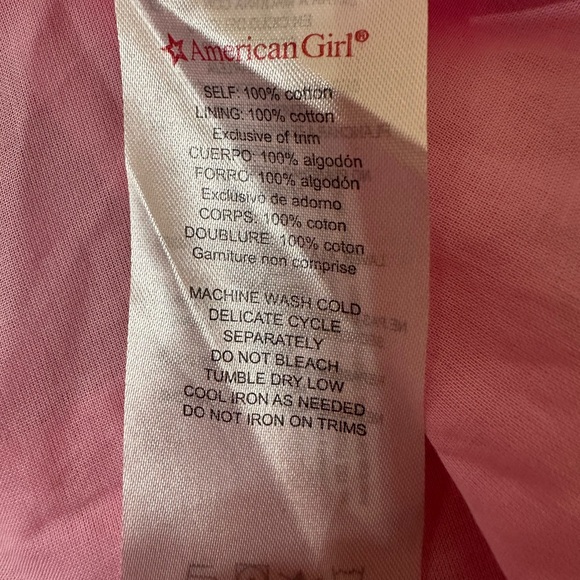 Love Shack Fancy x American Girl Girls Heart
Print Ruffled Skirt Pink L 14/16 - Picture 8 of 9
